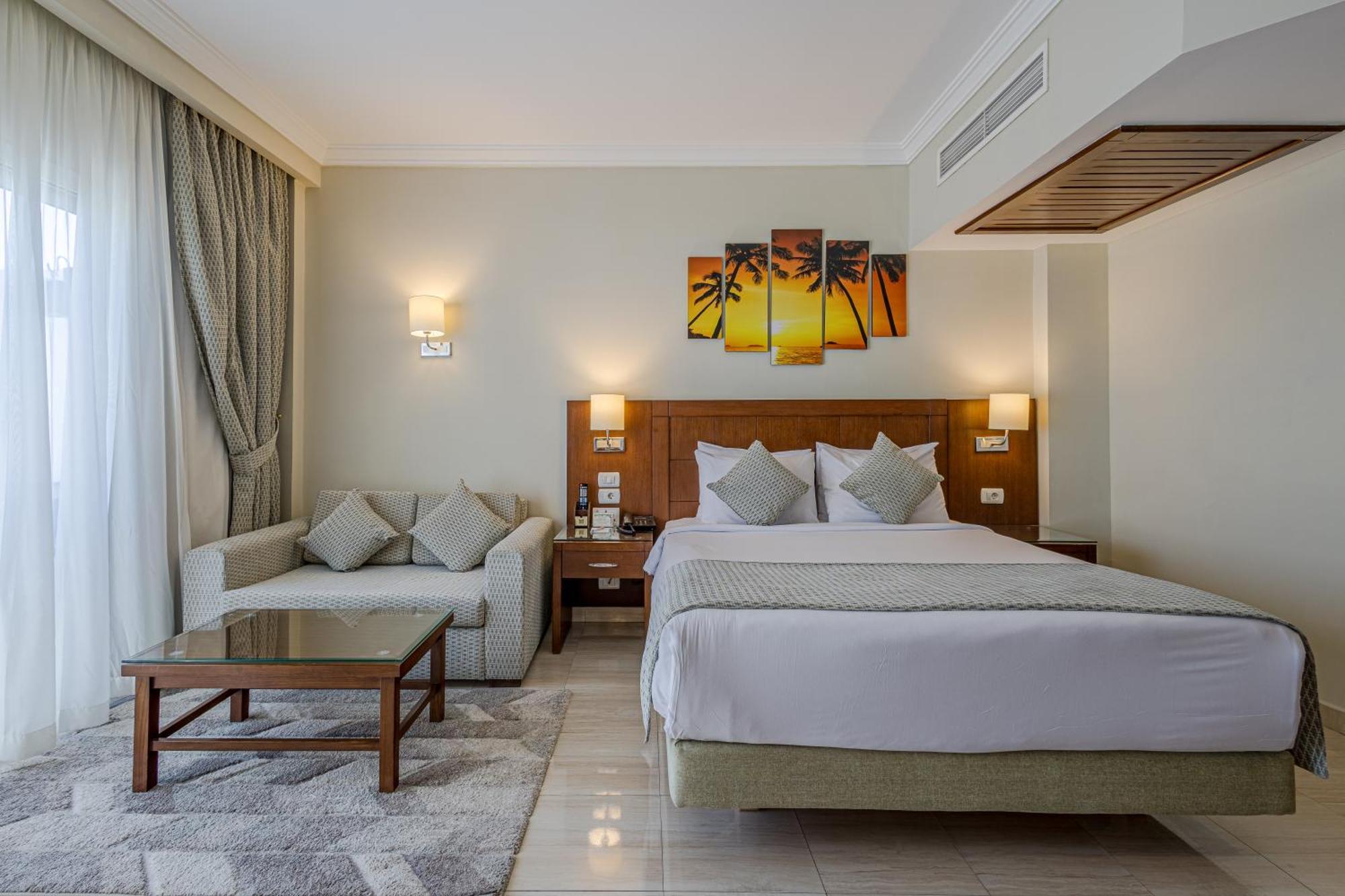 Sultan Gardens Resort Sharm El Sheikh Kültér fotó A room at the hotel